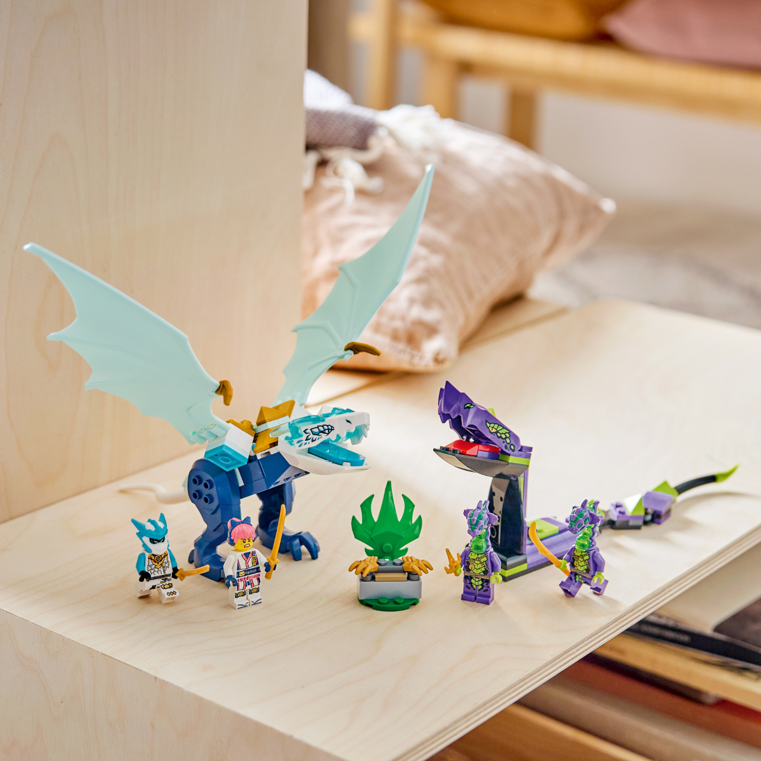LEGO® NINJAGO® Zane’s Ice Dragon Battle