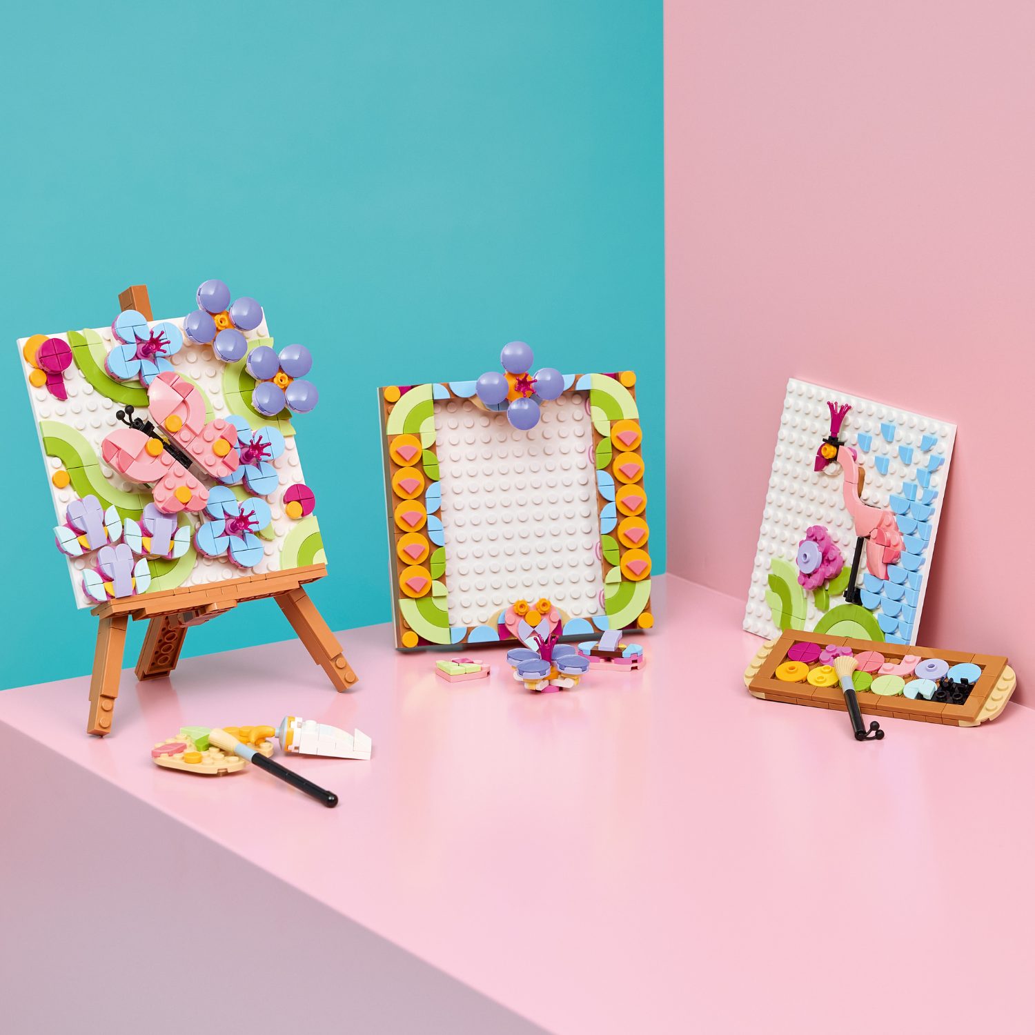 LEGO® Creator Floral Art Decor Painting