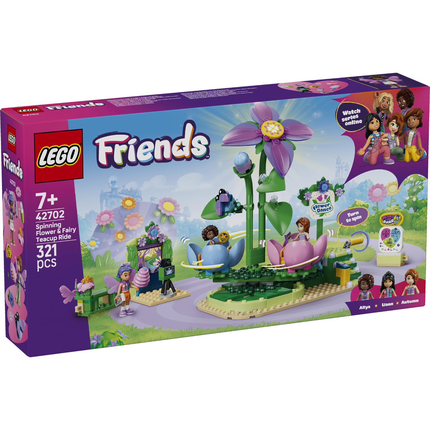 LEGO® Friends Spinning Flower & Fairy Teacup Ride