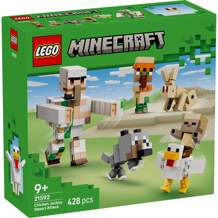 LEGO® Minecraft® Chicken Jockey Desert Attack