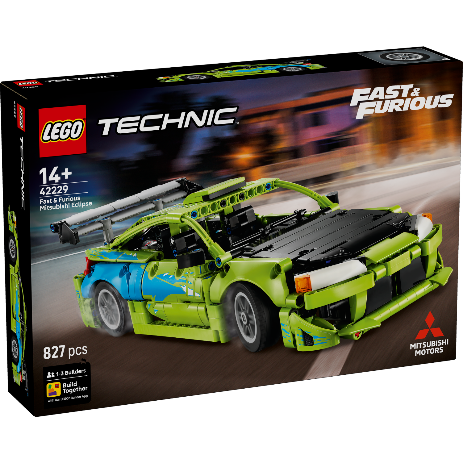 LEGO® Technic Fast and Furious Mitsubishi Eclipse Car