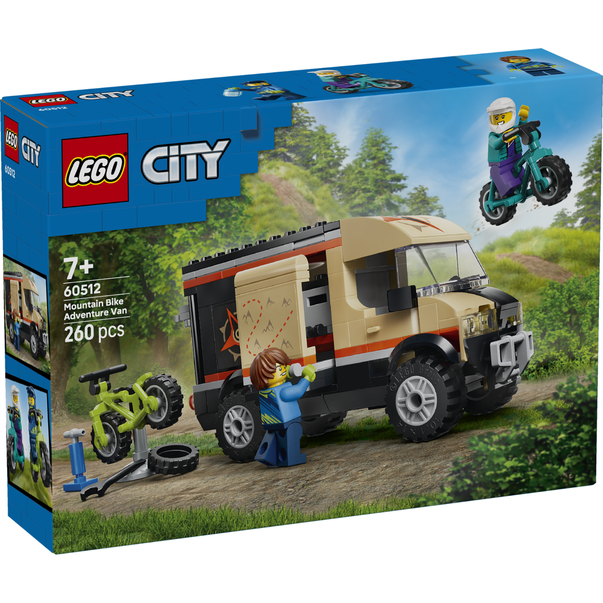 LEGO® City Mountain Bike Adventure Van