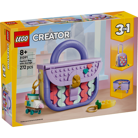 LEGO® Creator Art Fashion Bag with Storage