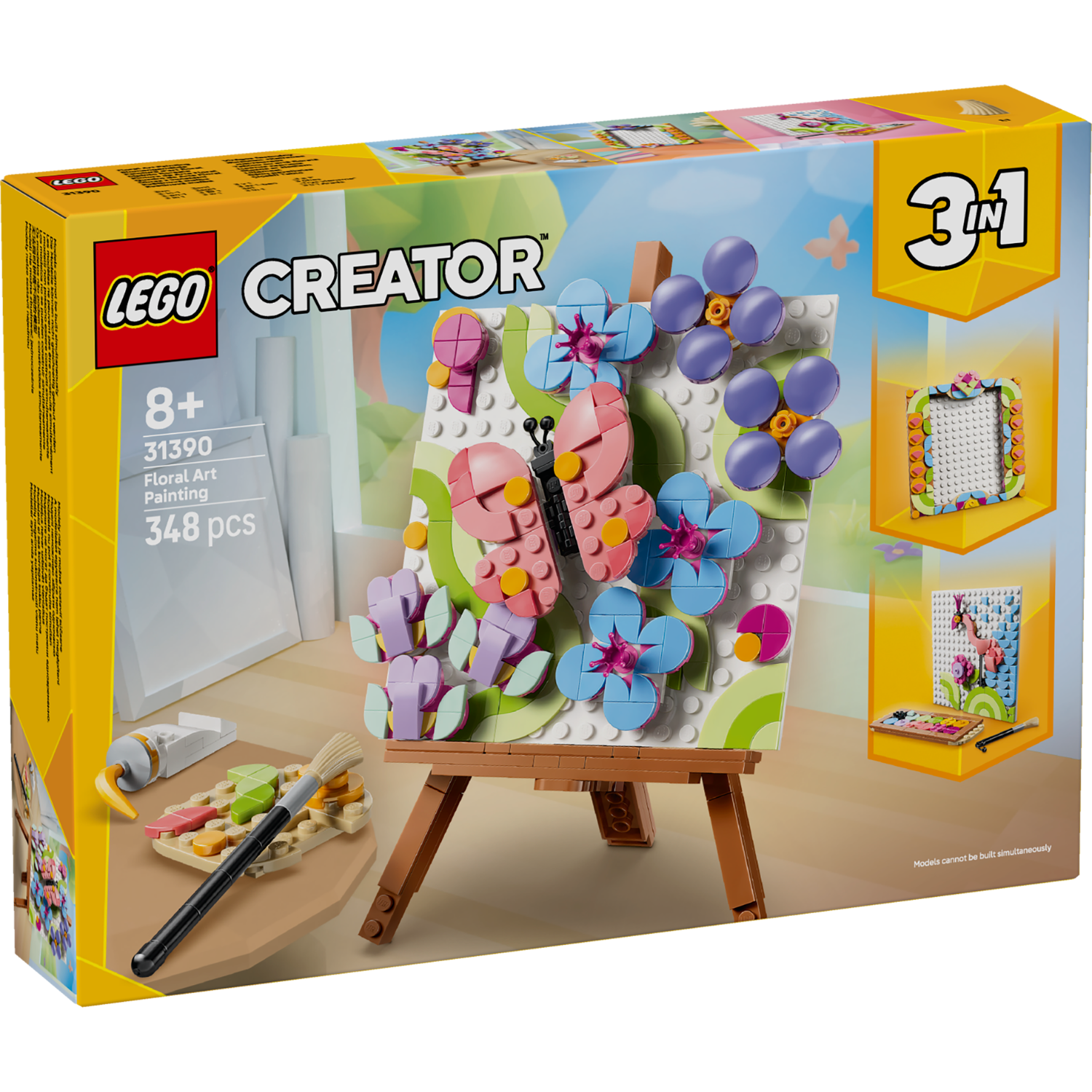 LEGO® Creator Floral Art Decor Painting