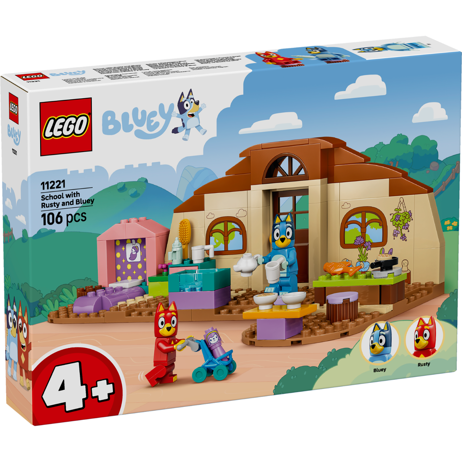 LEGO® Bluey School with Rusty and Bluey