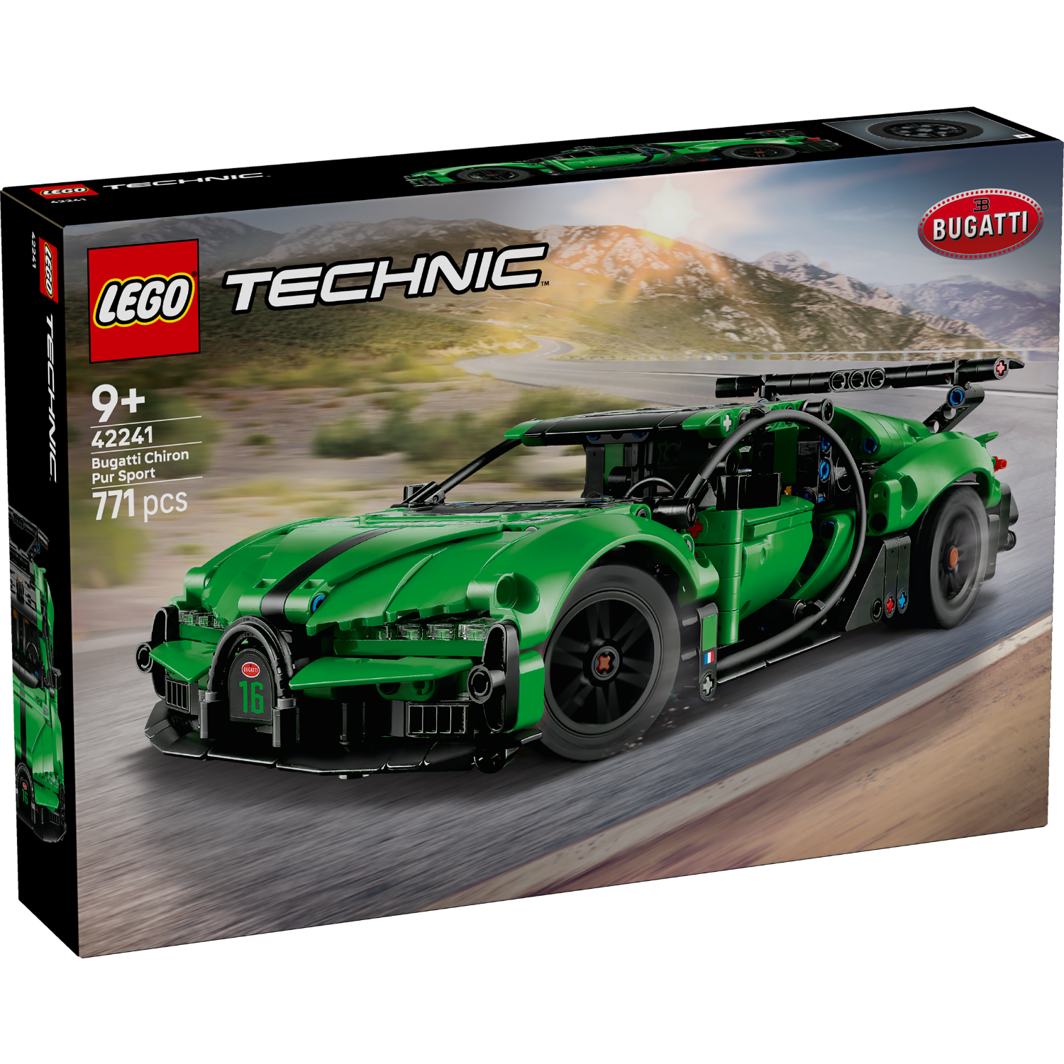 LEGO® Technic Green Bugatti Chiron Pur Sport Hypercar