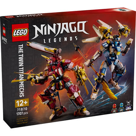LEGO® NINJAGO® The Twin Titan Mechs