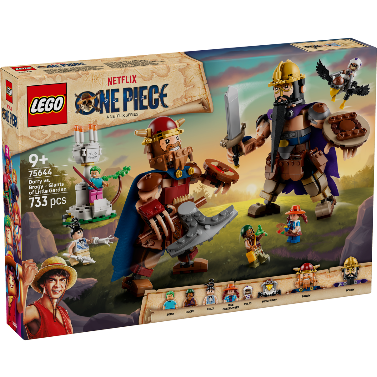 LEGO® ONE PIECE Dorry vs. Brogy – Giants of Little Garden