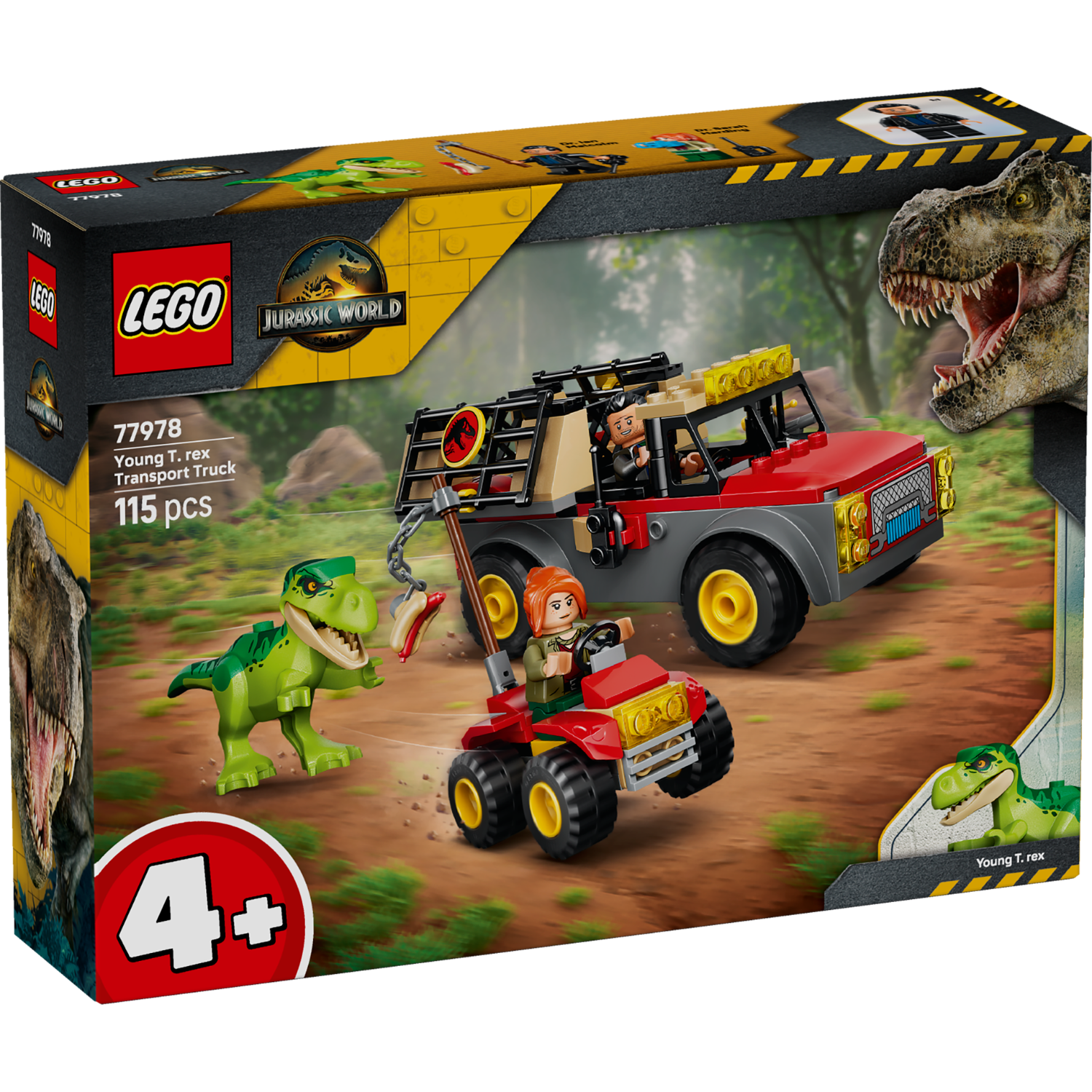 LEGO® Jurassic World Young T. rex Transport Truck