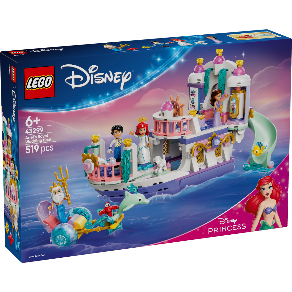 LEGO® | Disney Princess Ariel’s Royal Wedding Boat