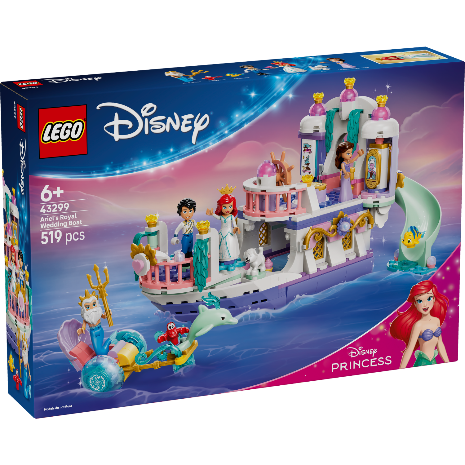LEGO® | Disney Princess Ariel’s Royal Wedding Boat