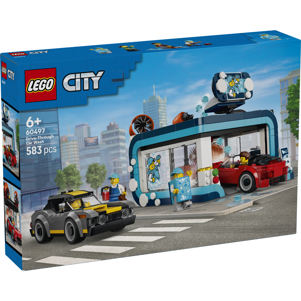 LEGO® City Drive-Through Car Wash