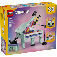 LEGO® Creator Music Decor Piano with Cat