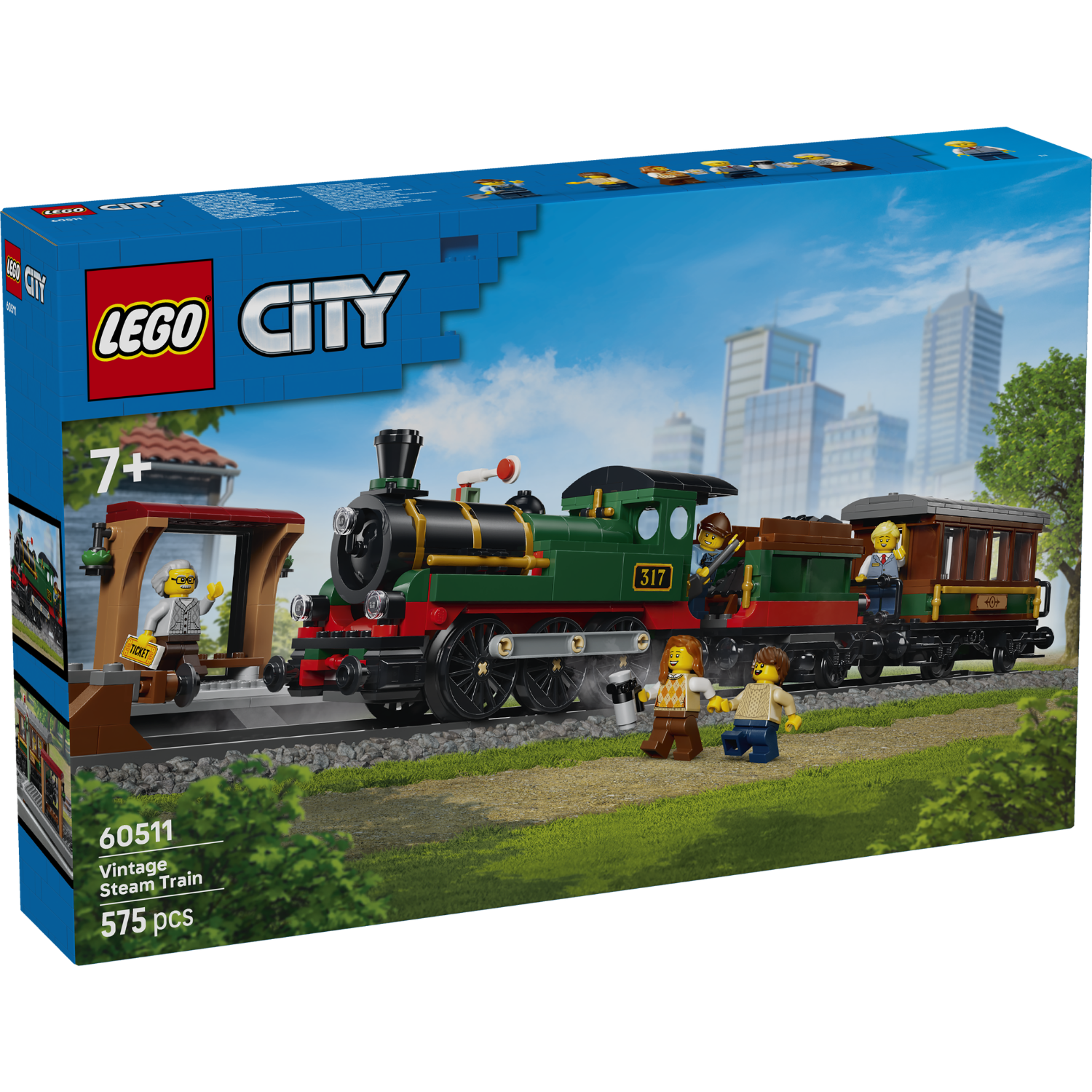 LEGO® City Vintage Steam Train