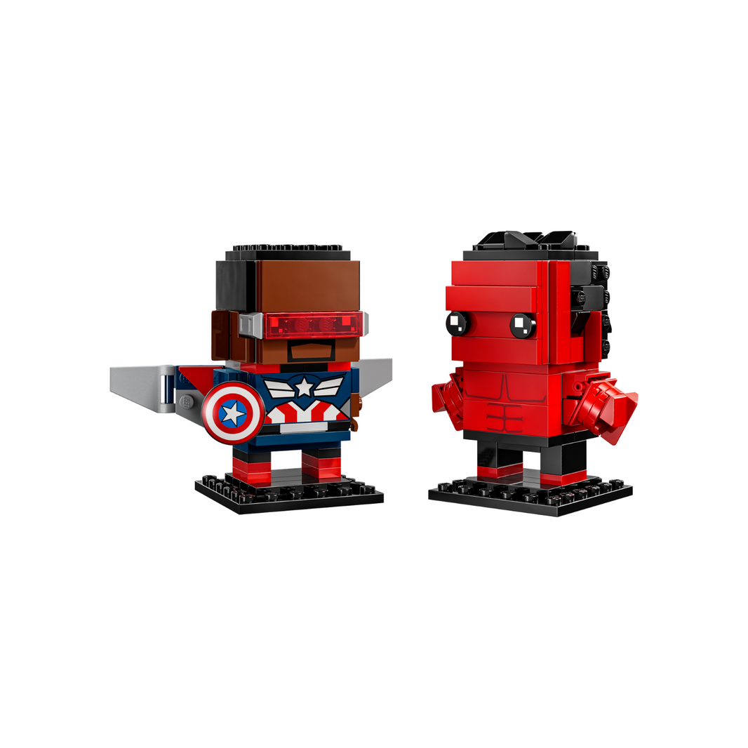 LEGO® 40668 BrickHeadz™ Captain America & Red Hulk Figures
