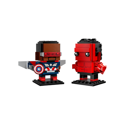 LEGO® 40668 BrickHeadz™ Captain America & Red Hulk Figures