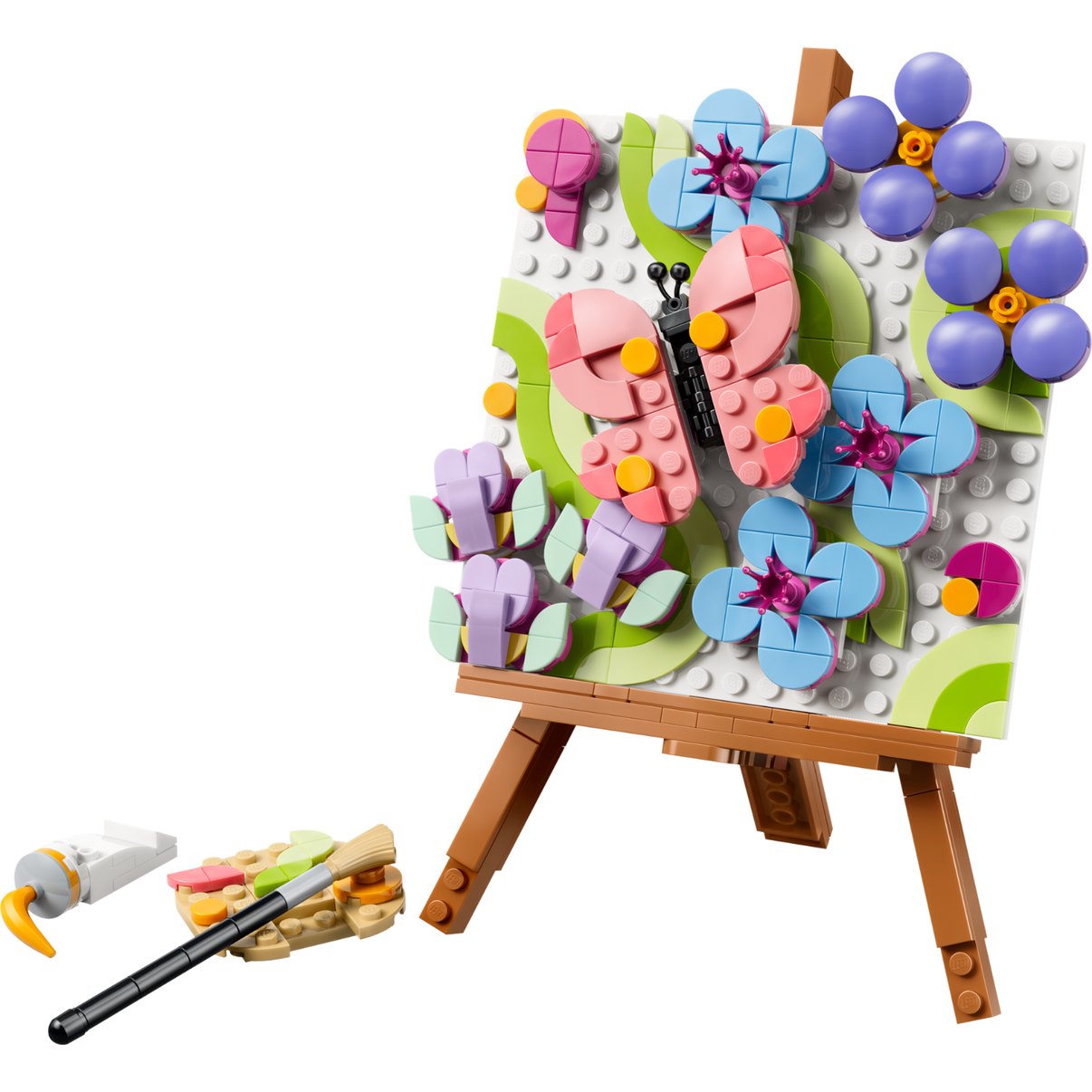LEGO® Creator Floral Art Decor Painting