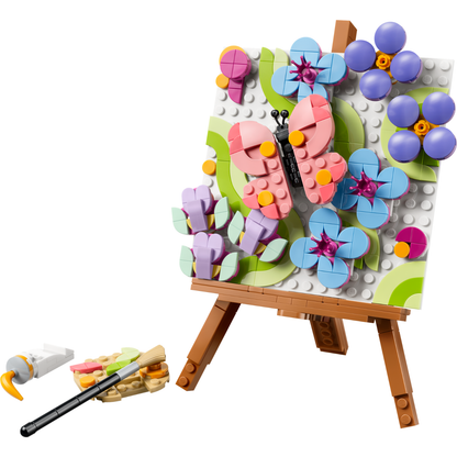 LEGO® Creator Floral Art Decor Painting