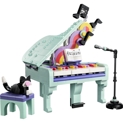 LEGO® Creator Music Decor Piano with Cat