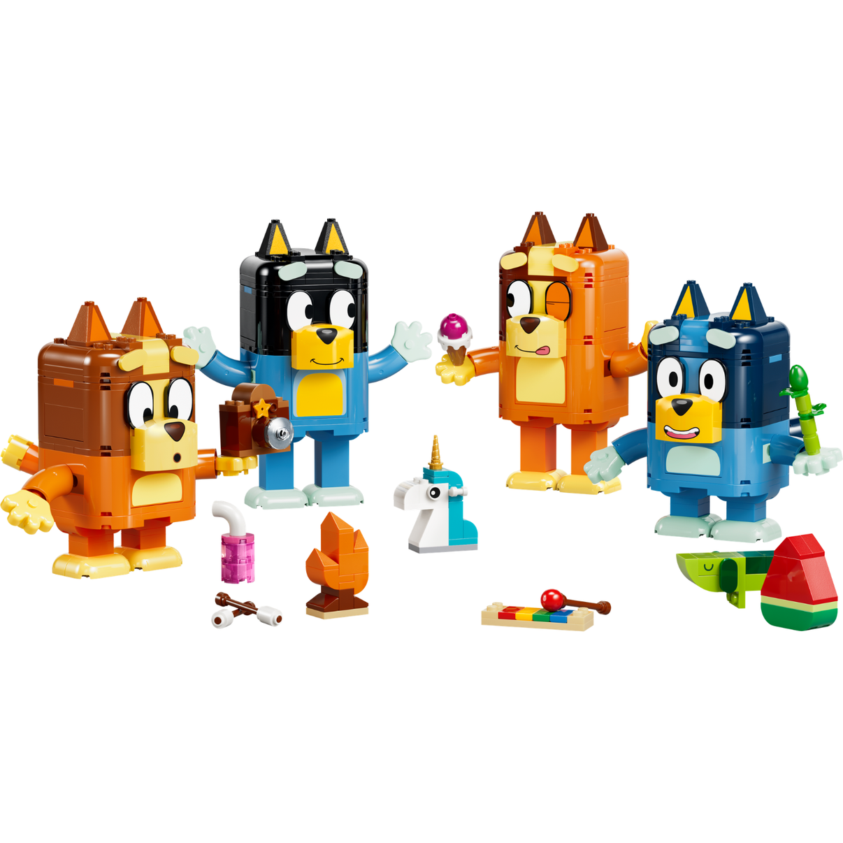 LEGO® Bluey Brick-Built Bluey Family