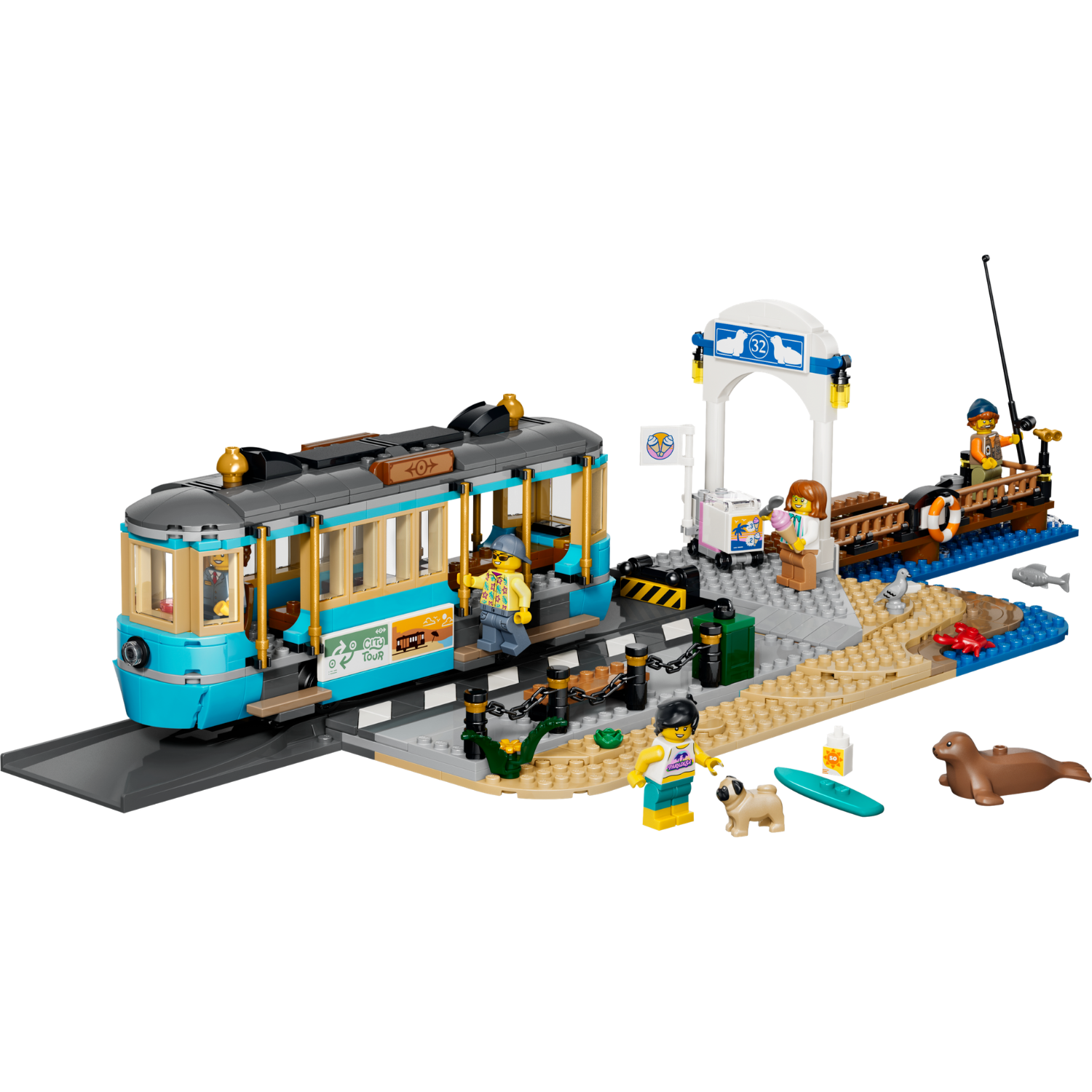 LEGO® City Classic Beach Streetcar