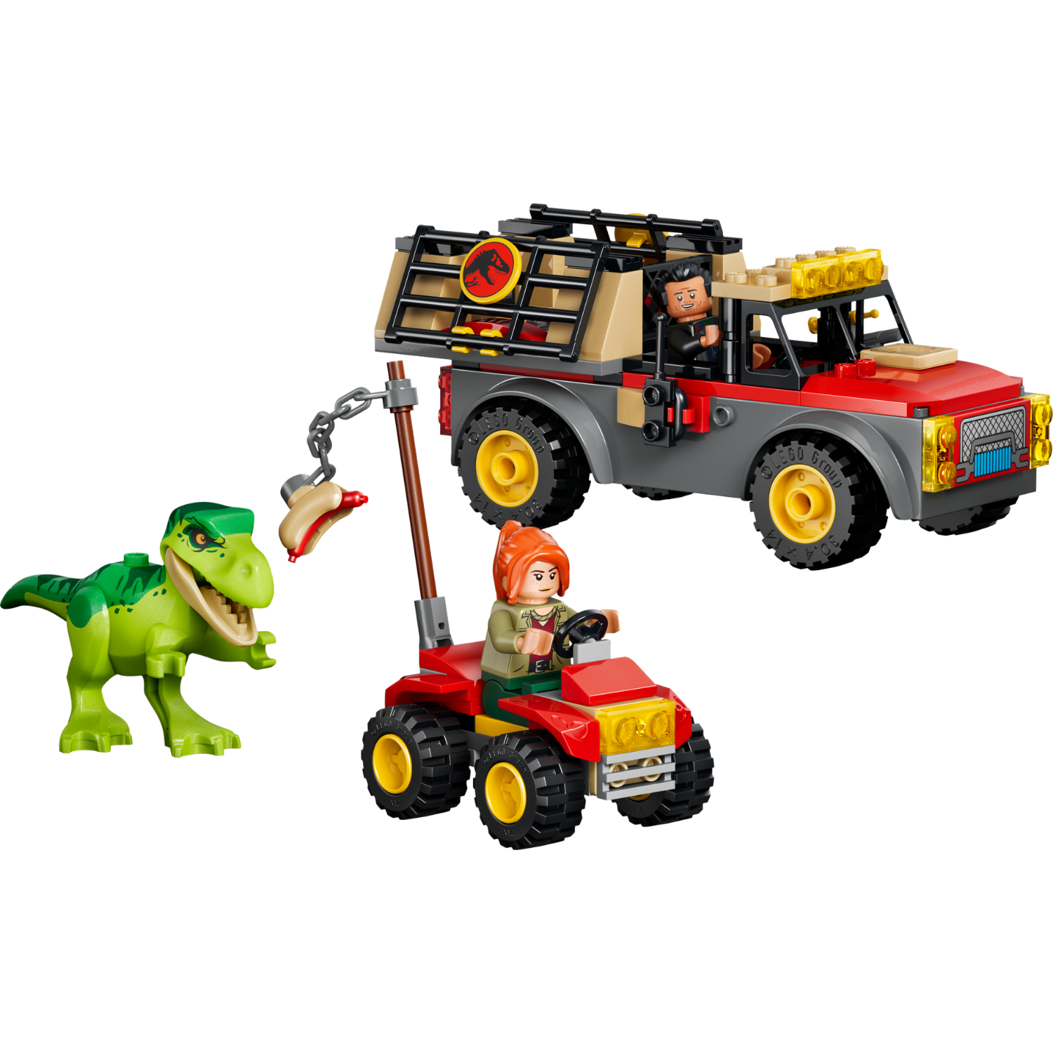 LEGO® Jurassic World Young T. rex Transport Truck