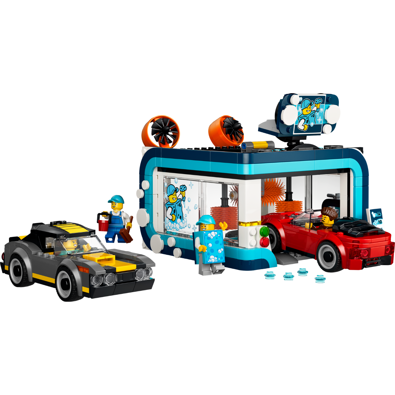 LEGO® City Drive-Through Car Wash