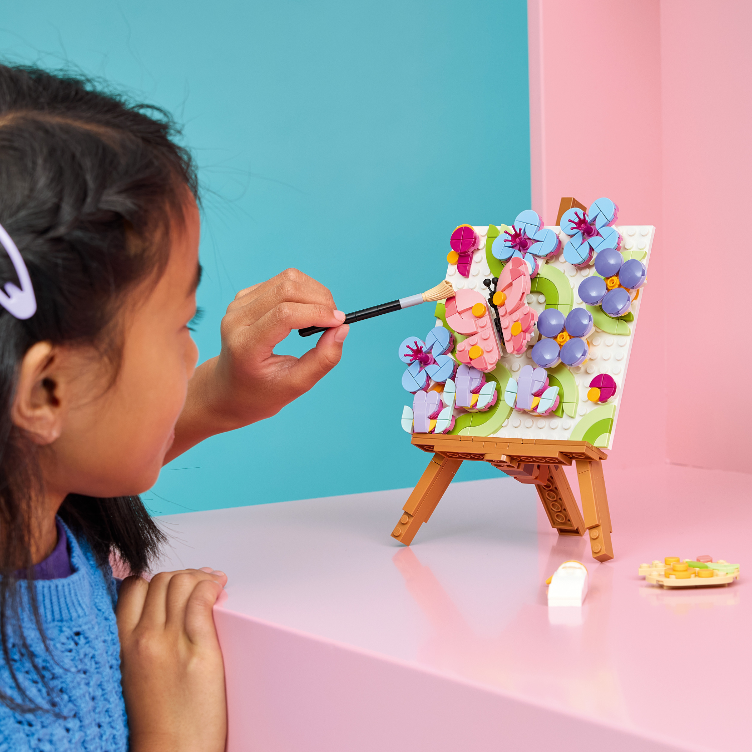 LEGO® Creator Floral Art Decor Painting