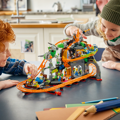 LEGO® City Lava Land Roller Coaster Park