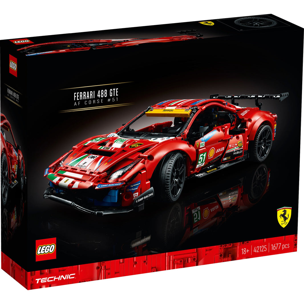 LEGO® Technic Ferrari 488 GTE “AF Corse #51”